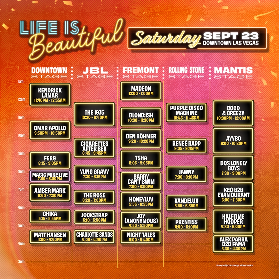 News Life is Beautiful Festival